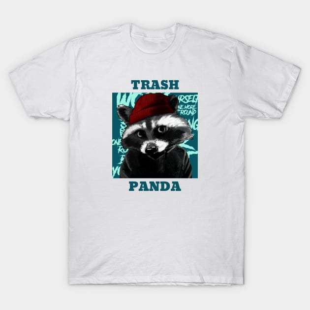 Trash Panda T-Shirt by nightDwight